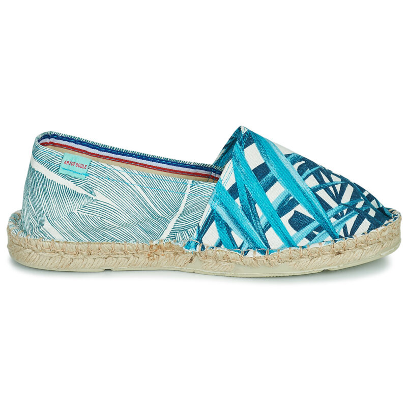 Art of Soule LEAF-BLUE Blu Espadrillas Donna - 2