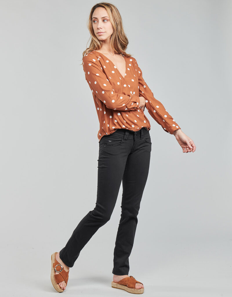 Pantalones vaqueros Pepe jeans VENUS Negro Vaqueros Mujer - 3