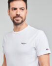 Pepe Jeans ORIGINAL BASIC NOS White T-shirt Short Sleeve Men's - 5