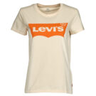T-shirt Levis WT-GRAPHIC TEES Beige T-shirt maniche corte Donna - 1