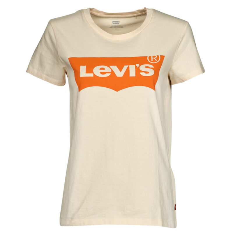 T-shirt Levis WT-GRAPHIC TEES Beige T-shirt maniche corte Donna - 1