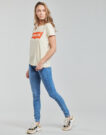 T-shirt Levis WT-GRAPHIC TEES Beige T-shirt maniche corte Donna - 3