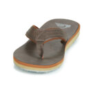 Quiksilver CARVER NUBUCK M SNDL CTK1 Marrone Infradito Uomo - 3