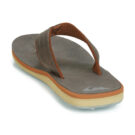 Quiksilver CARVER NUBUCK M SNDL CTK1 Marrone Infradito Uomo - 5
