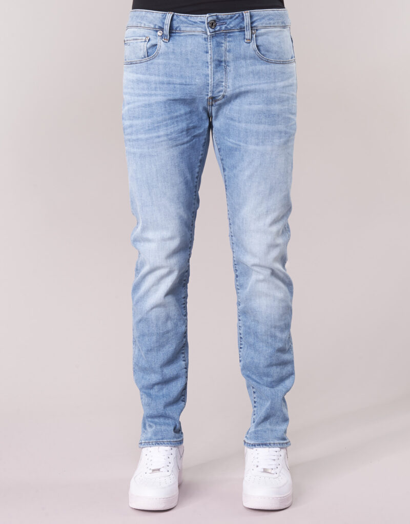 Jeans Slim G-Star Raw 3302 SLIM Blu Jeans Slim Uomo - 4