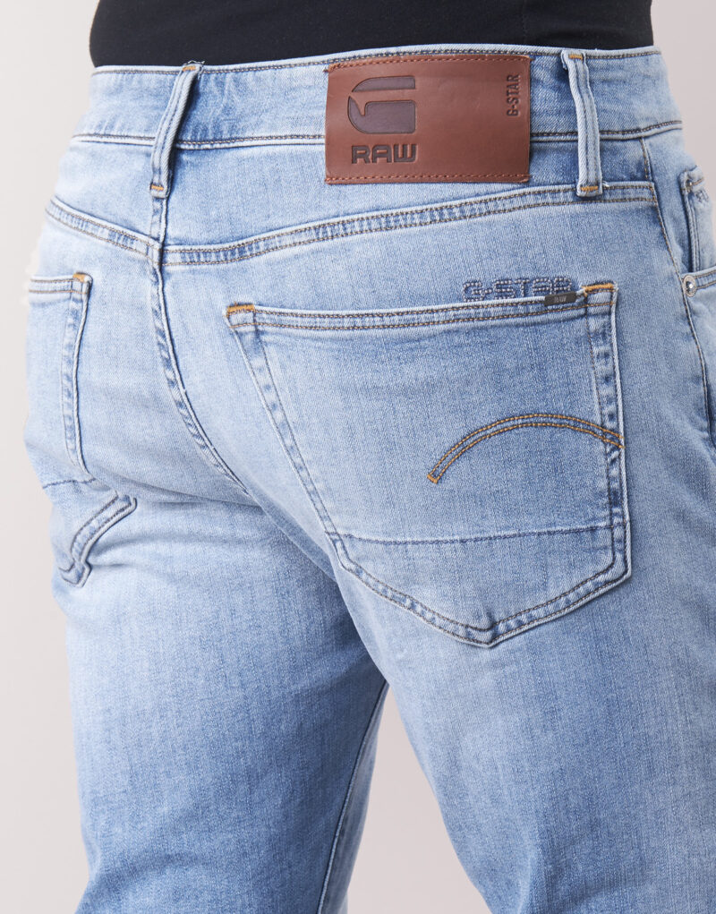 Jeans Slim G-Star Raw 3302 SLIM Blu Jeans Slim Uomo - 6