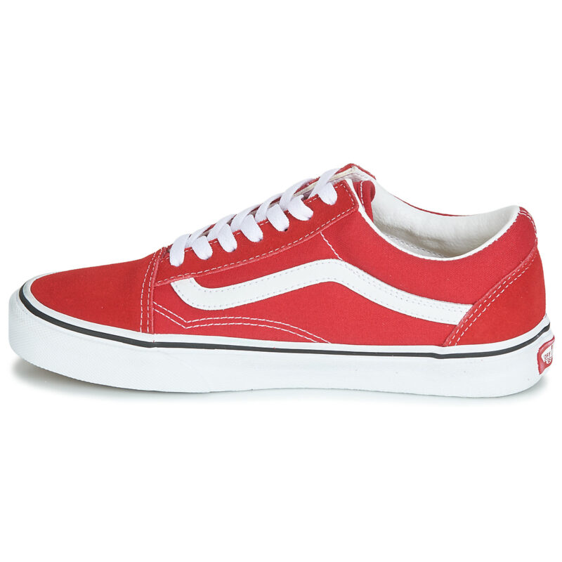 Vans OLD SKOOL Red Men's Sneakers - 4