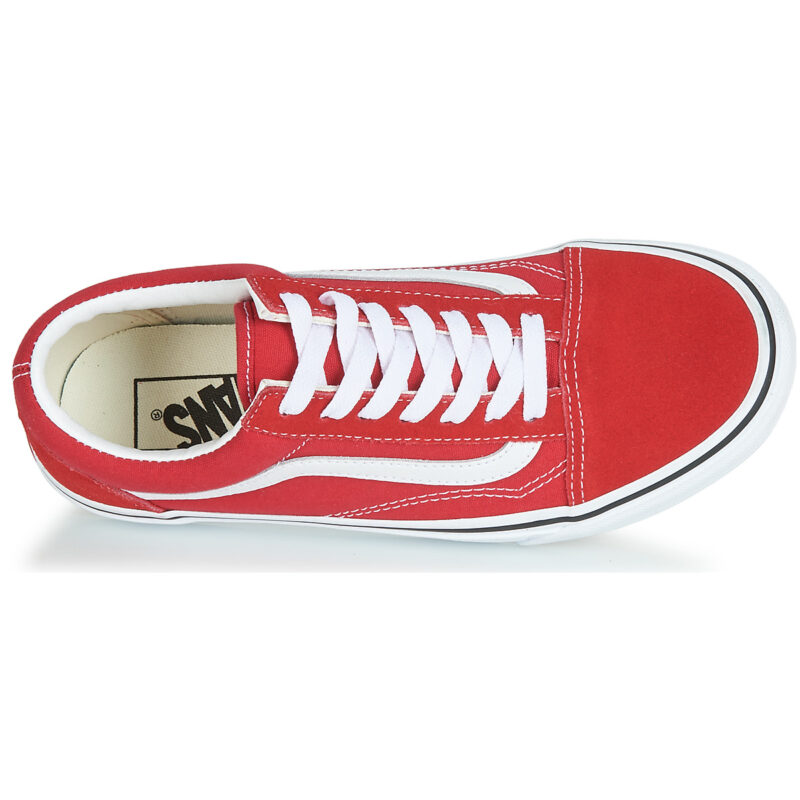 Vans OLD SKOOL Red Men's Sneakers - 6