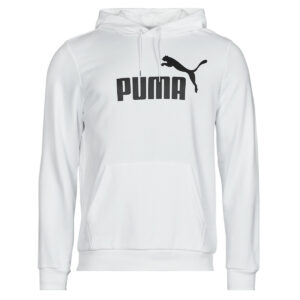 Felpe con cappuccio  Puma  ESS BIG LOGO HOODIE FL  Bianco -  Felpe con cappuccio Abbigliamento Uomo
