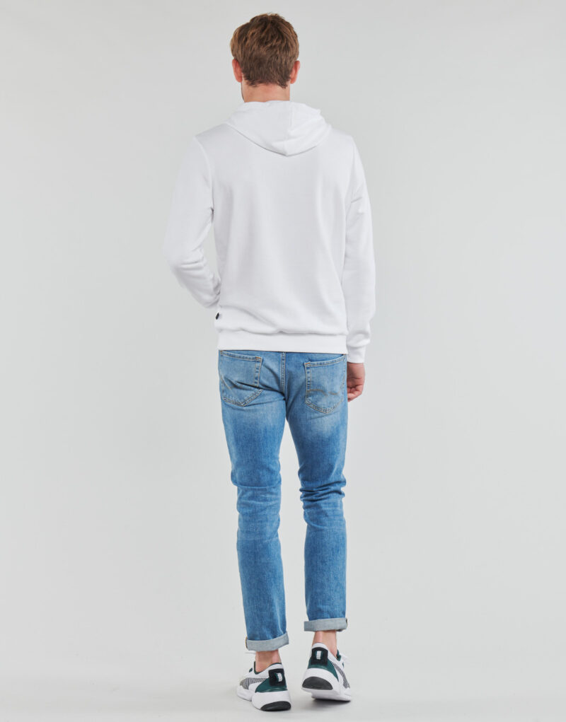 Felpe con cappuccio  Puma  ESS BIG LOGO HOODIE FL  Bianco -  Felpe con cappuccio Abbigliamento Uomo - 4