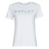 T-shirt  Replay  W3318C  Bianco -  T-shirt maniche corte Donna