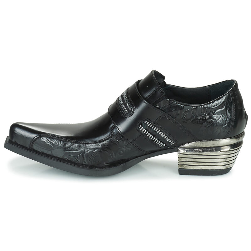 New Rock M.WST002-S1 Black Derby Herren - Gr&ouml;&szlig;e 4