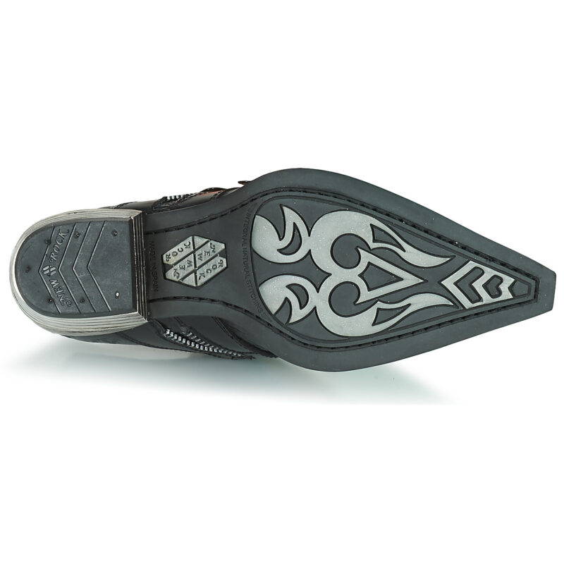 New Rock M.WST002-S1 Black Derby Herren - Gr&ouml;&szlig;e 7
