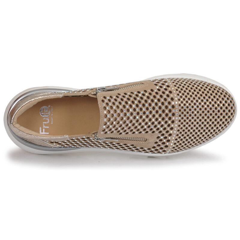 Fru.it 7370-007-ACCIAIO Oro Sneakers basse Donna - 6