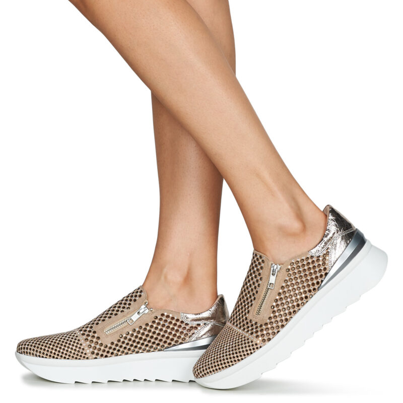 Fru.it 7370-007-ACCIAIO Oro Sneakers basse Donna - 8