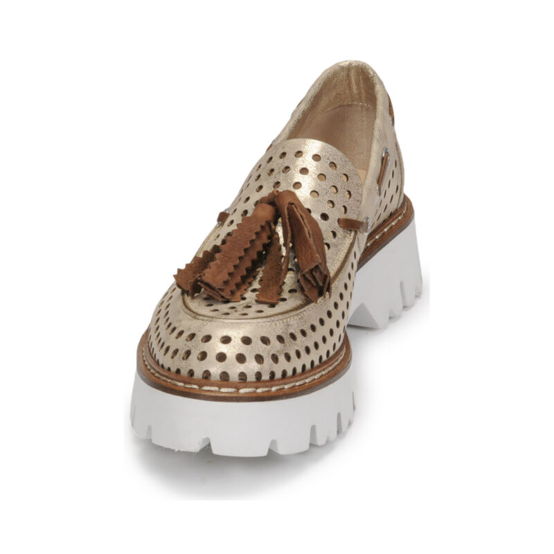 Fru.it 7602-999-IVORY-MARRONE Oro Mocassini Donna - 3