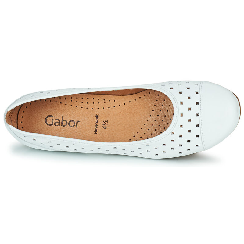 Gabor  8416921  Bianco -  Ballerine Donna - 6