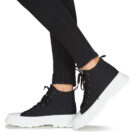 Moony Mood HIGHER Nero Sneakers alte Donna - 8