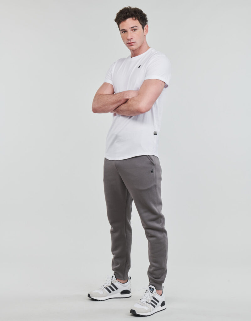 Camisetas G-Star Raw Camiseta blanca de manga corta Lash rt ss para hombre - 3