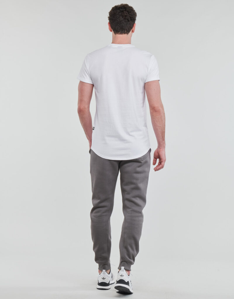 Camisetas G-Star Raw Camiseta blanca de manga corta Lash rt ss para hombre - 4
