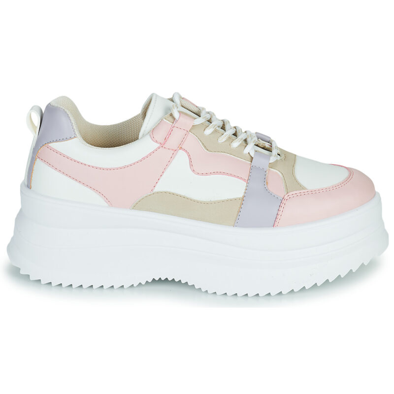 Yurban  PASTELLA  Beige -  Sneakers basse Donna - 2
