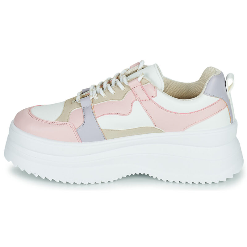 Yurban  PASTELLA  Beige -  Sneakers basse Donna - 4