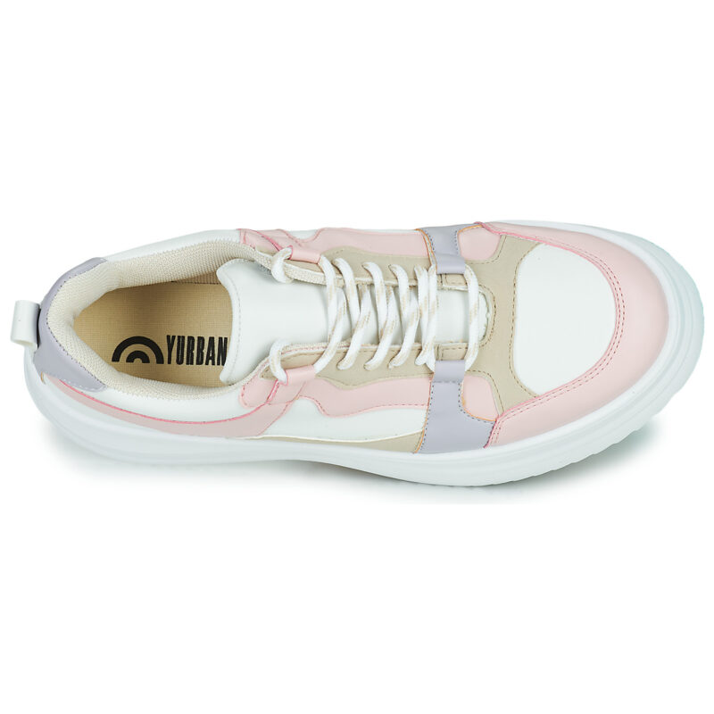 Yurban  PASTELLA  Beige -  Sneakers basse Donna - 6