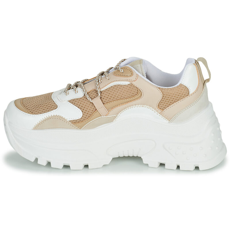 Yurban BIGARA Beige Sneakers basse Donna - 4