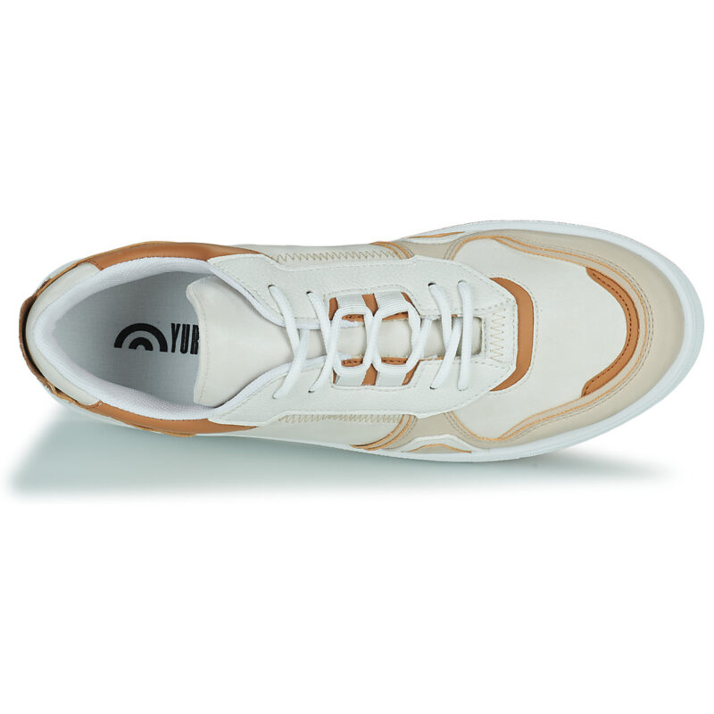 Yurban CIOLINA Beige Sneakers basse Donna - 6