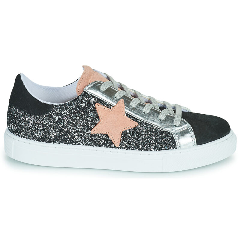 Yurban ANISTAR Silber Niedrige Sneaker Damen - 2