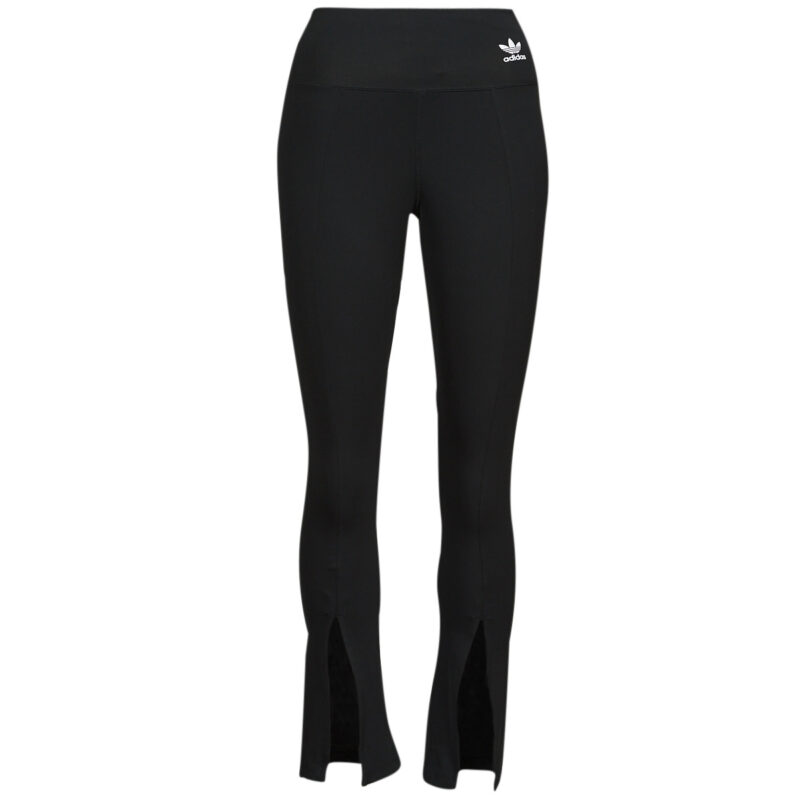 Medias adidas con bajo abierto, color negro, para mujer - 1