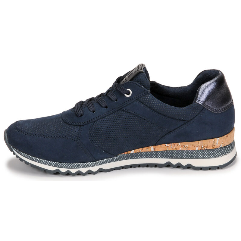 Marco Tozzi Zapatillas bajas NICOLE azules para mujer - 4