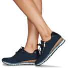 Marco Tozzi Zapatillas bajas NICOLE azules para mujer - 8