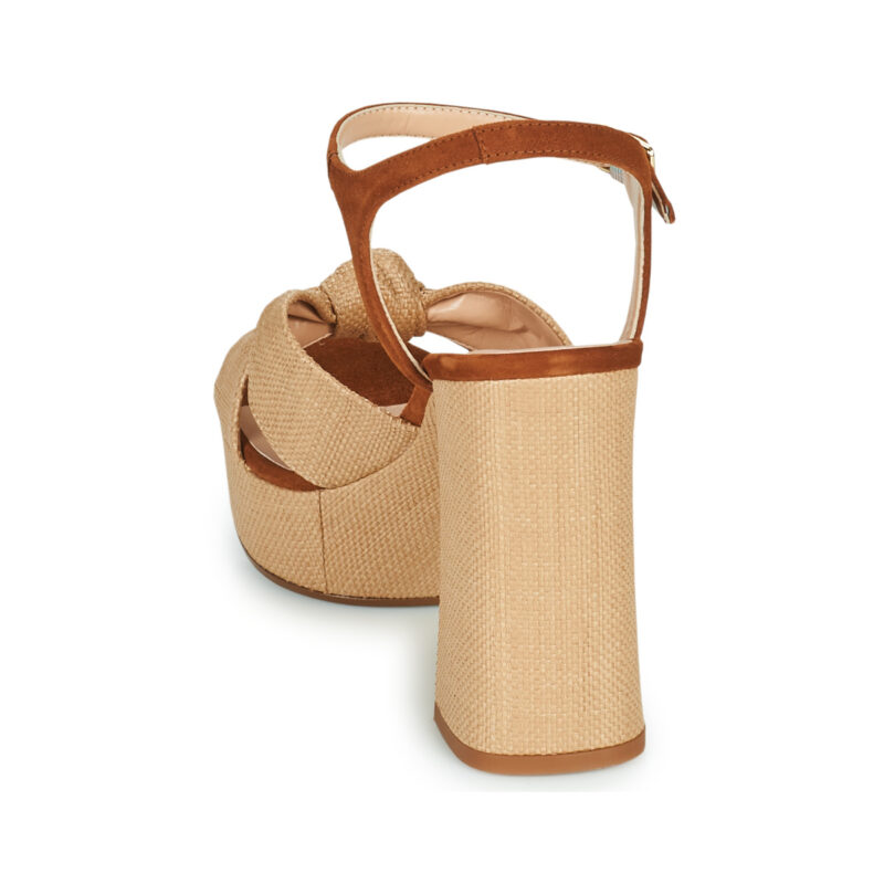 Unisa VENZA Beige Sandali con tacco Donna - 5