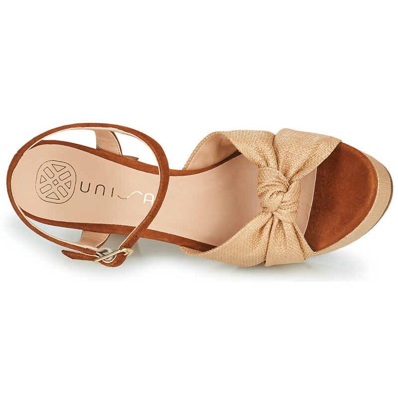 Unisa VENZA Beige Sandali con tacco Donna - 6