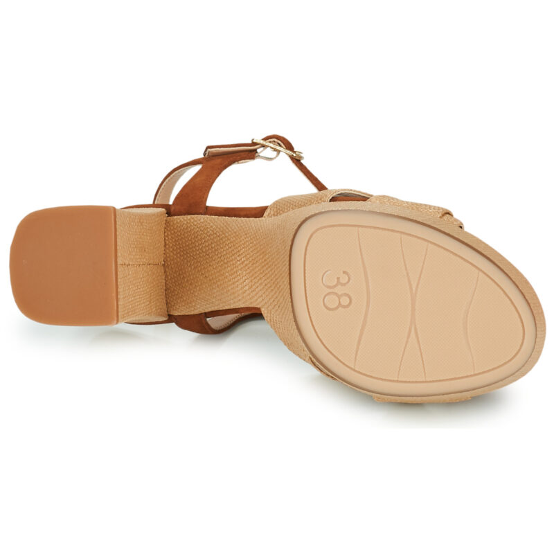 Unisa VENZA Beige Sandali con tacco Donna - 7