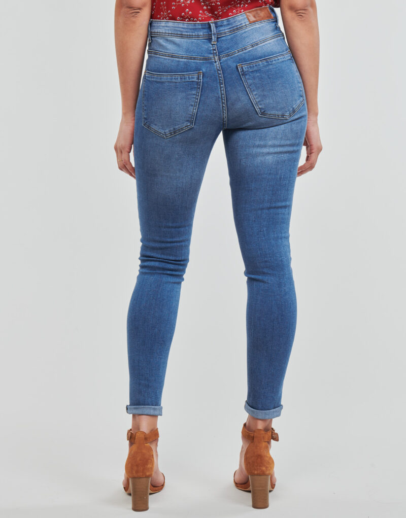 Jeans Slim Vero Moda VMTANYA Blu Jeans Slim Donna - 4