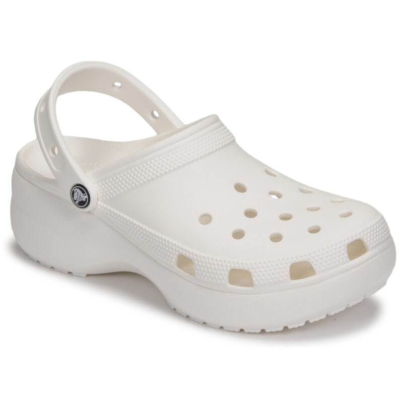 Crocs  CLASSIC PLATFORM CLOG W  Bianco -  Zoccoli Donna - 1