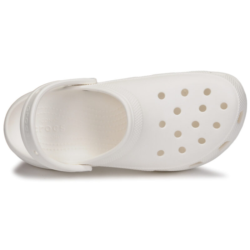 Crocs  CLASSIC PLATFORM CLOG W  Bianco -  Zoccoli Donna - 6
