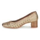 JB Martin SAUVAGE Gold Pumps Damen - Gr&ouml;&szlig;e 4