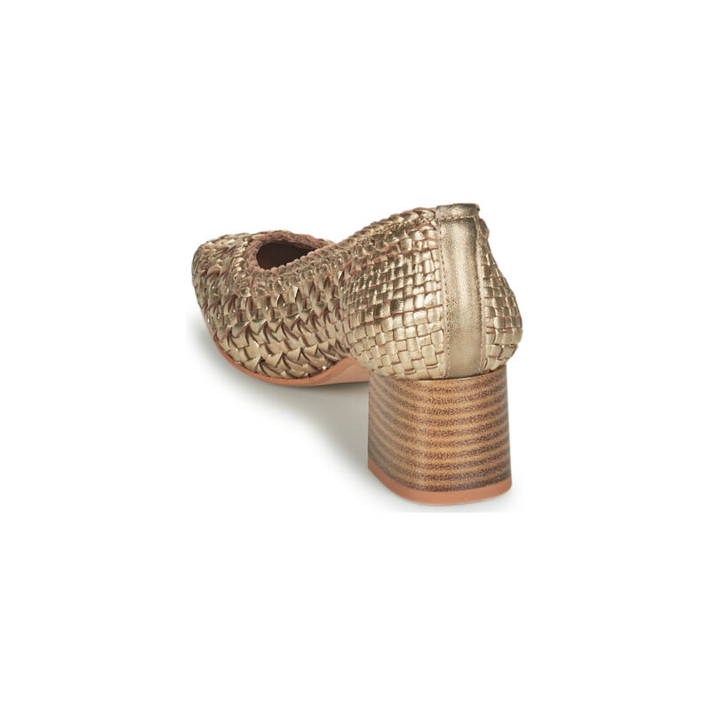 JB Martin SAUVAGE Gold Pumps Damen - Gr&ouml;&szlig;e 5