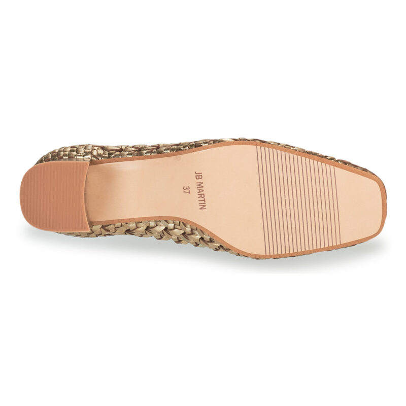 JB Martin SAUVAGE Gold Pumps Damen - Gr&ouml;&szlig;e 7