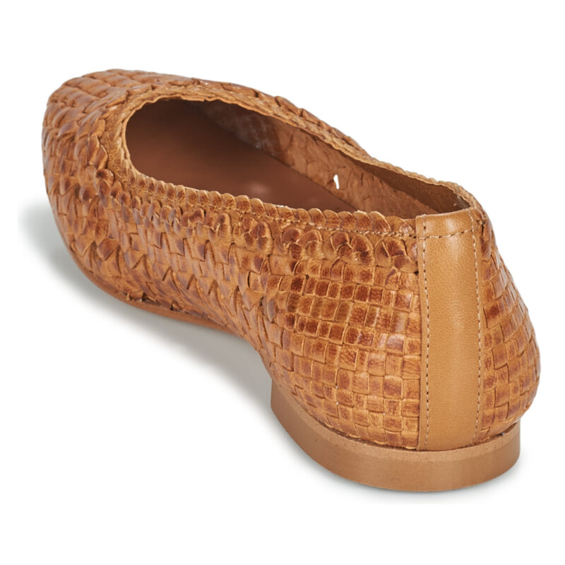 JB Martin SOLAIRE Marrone Ballerine Donna - 5