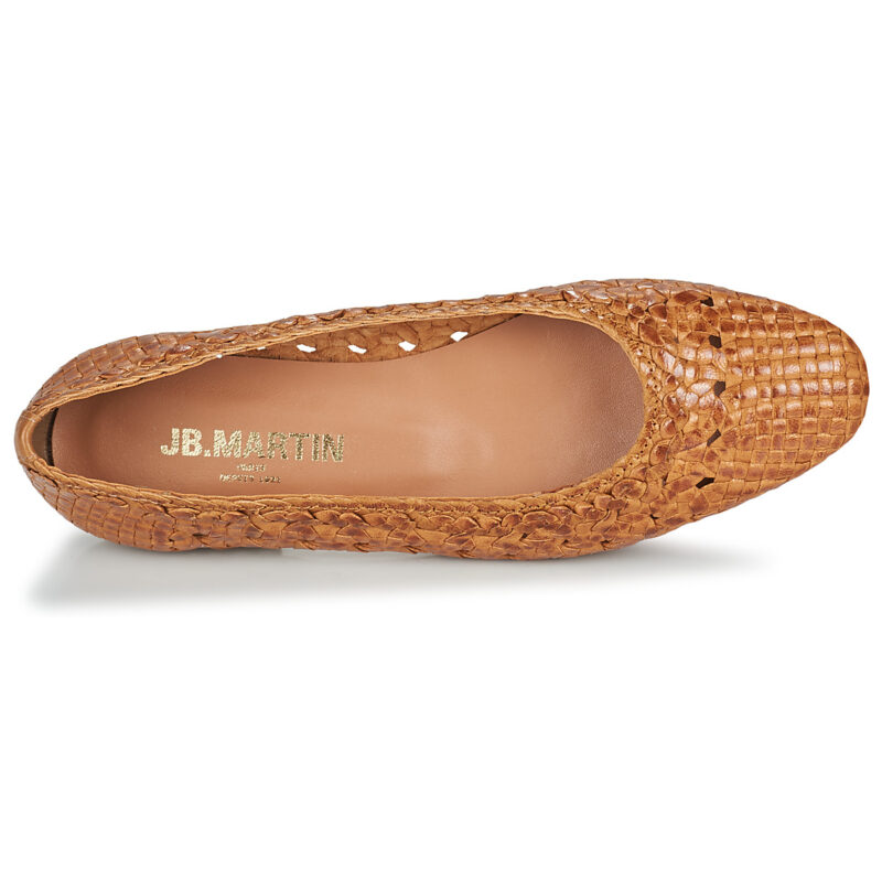 JB Martin SOLAIRE Marrone Ballerine Donna - 6