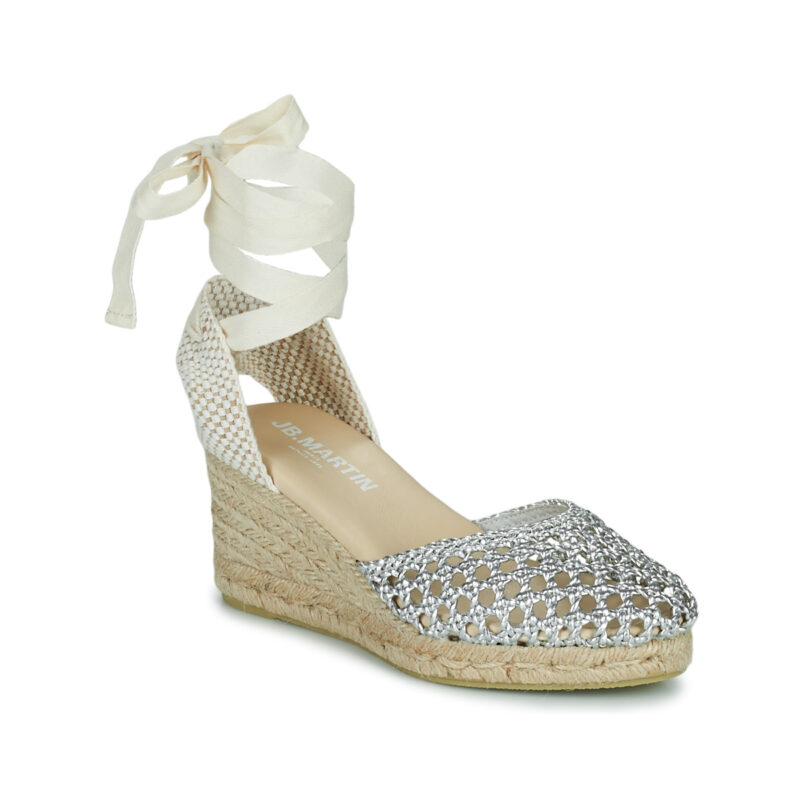 JB Martin VISALIA Argento Espadrillas Donna - 1