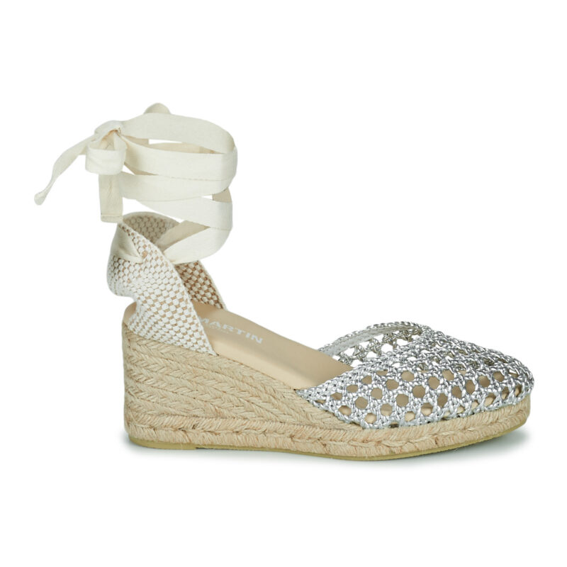 JB Martin VISALIA Argento Espadrillas Donna - 2