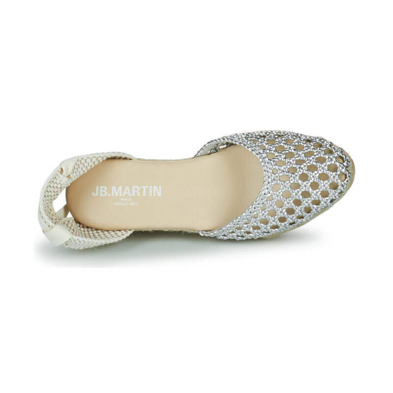 JB Martin VISALIA Argento Espadrillas Donna - 6