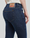 Jeans Bootcut Diesel 1969 D-EBBEY Blu Jeans Bootcut Donna - 5