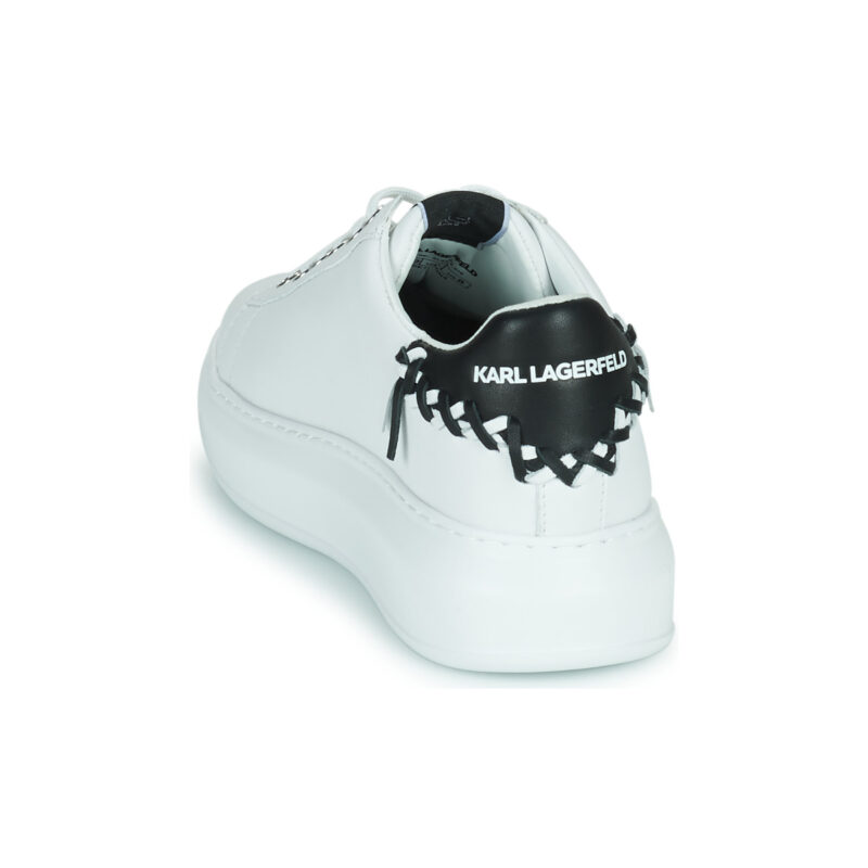 Karl Lagerfeld KAPRI Whipstitch Lo Lace Bianco Sneakers basse Donna - 5