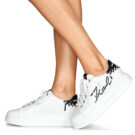 Karl Lagerfeld KAPRI Whipstitch Lo Lace Bianco Sneakers basse Donna - 8